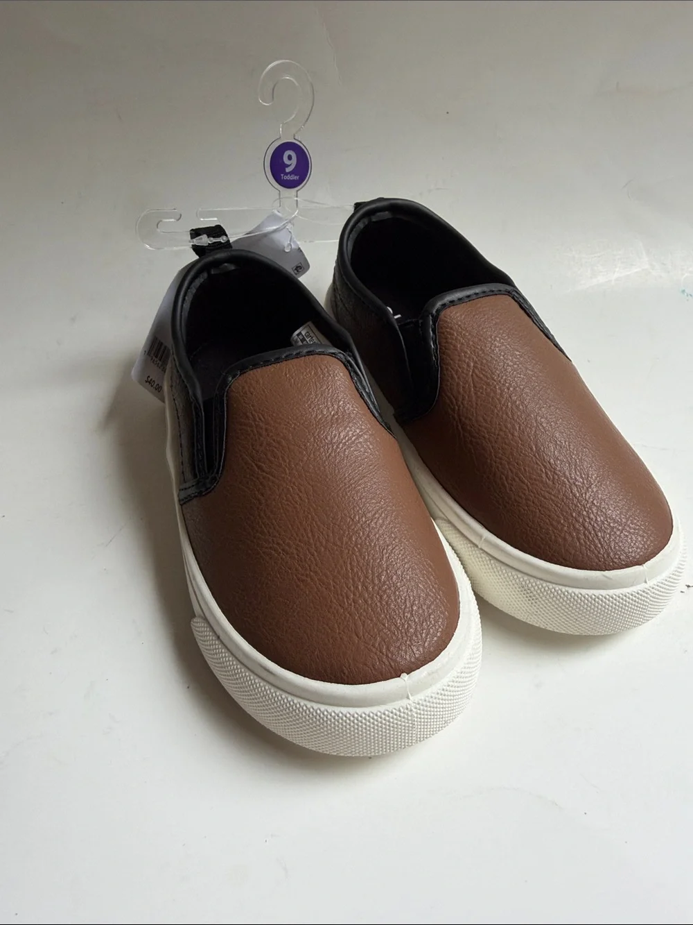 Carter's toddler boys Penny loafer in brown size 9 NWT